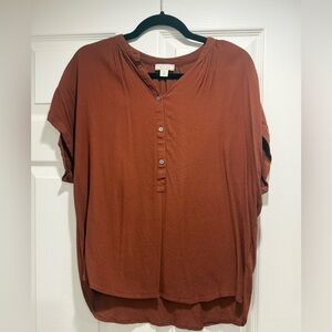 Point Sur - Terracotta Blouse